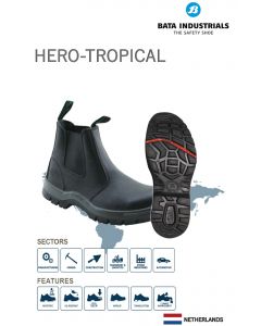 Safety Shoes Hero Size 10 (Bata)